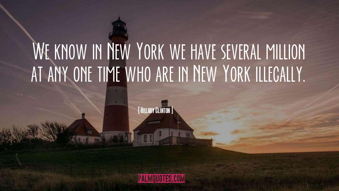 1990s New York quotes by Hillary Clinton