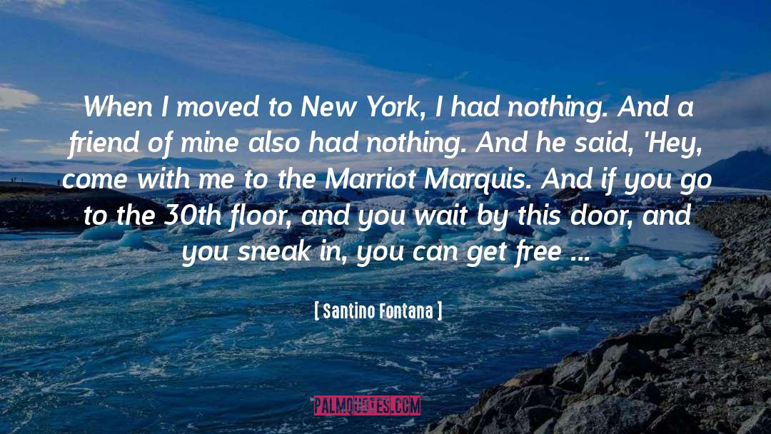 1990s New York quotes by Santino Fontana