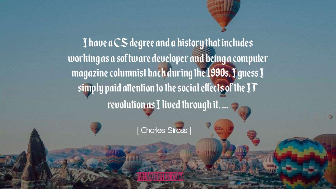 1990s quotes by Charles Stross