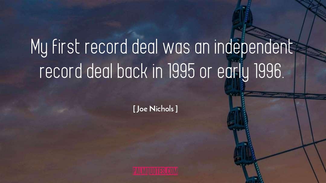 1995 quotes by Joe Nichols