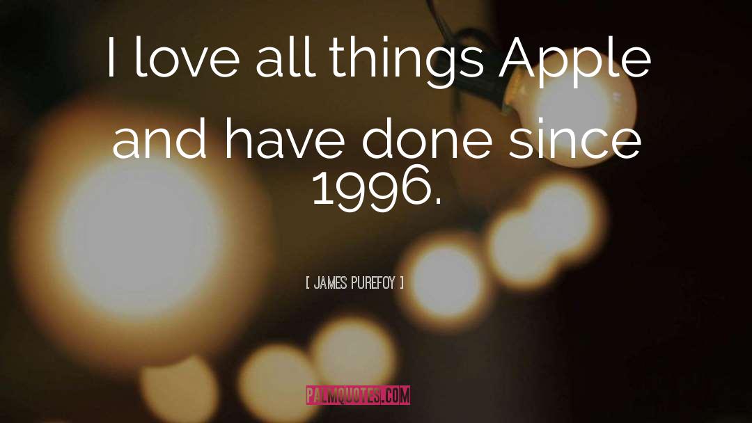 1996 quotes by James Purefoy