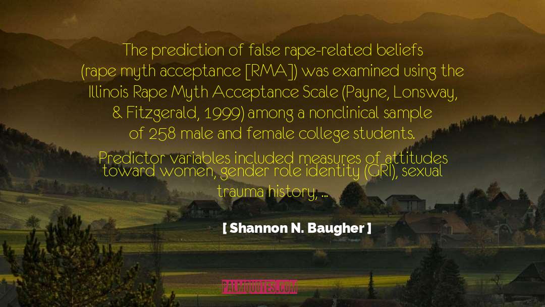 1999 quotes by Shannon N. Baugher