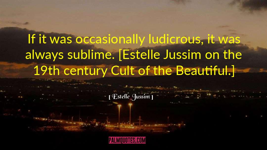 19th Century Poetry quotes by Estelle Jussim