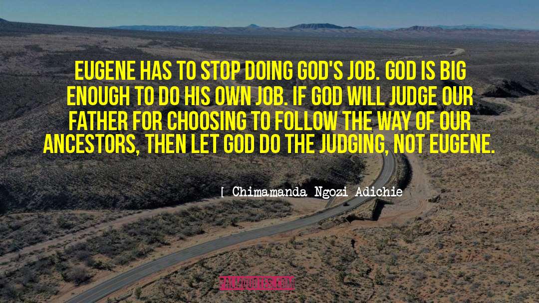 1st Anniversary Of Job quotes by Chimamanda Ngozi Adichie