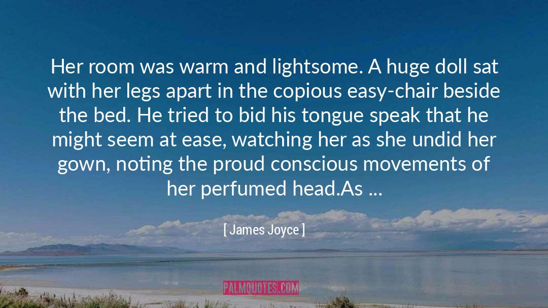 1st Kiss quotes by James Joyce