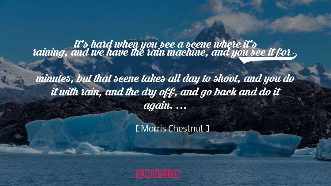 1st Rain quotes by Morris Chestnut