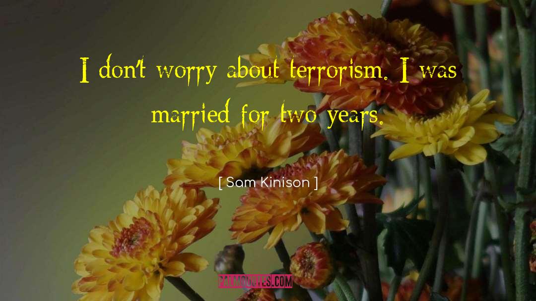 1st Wedding Anniversary Wishes For Husband quotes by Sam Kinison