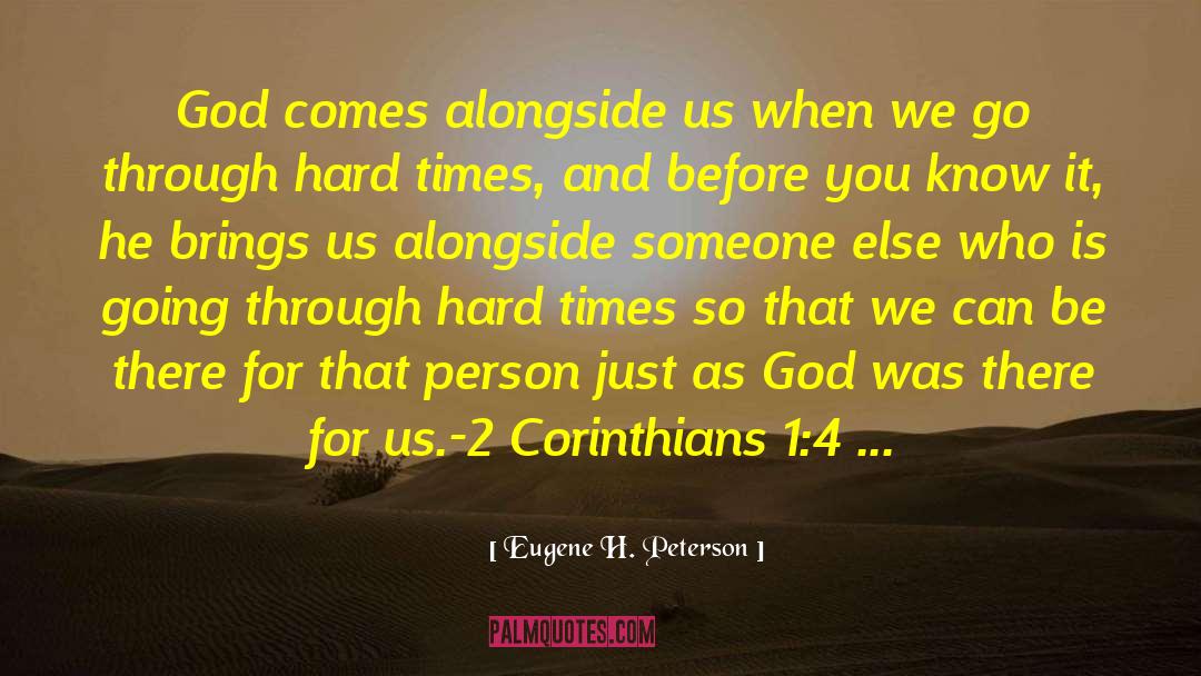 2 Corinthians quotes by Eugene H. Peterson