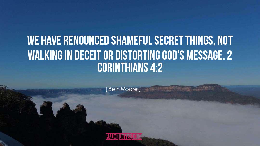 2 Corinthians quotes by Beth Moore