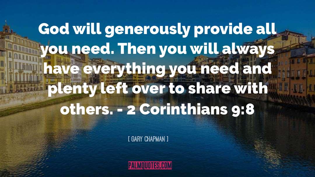 2 Corinthians quotes by Gary Chapman