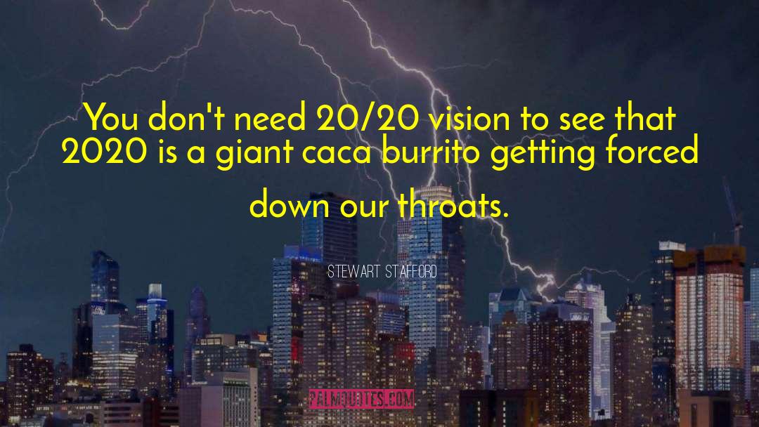 20 20 quotes by Stewart Stafford