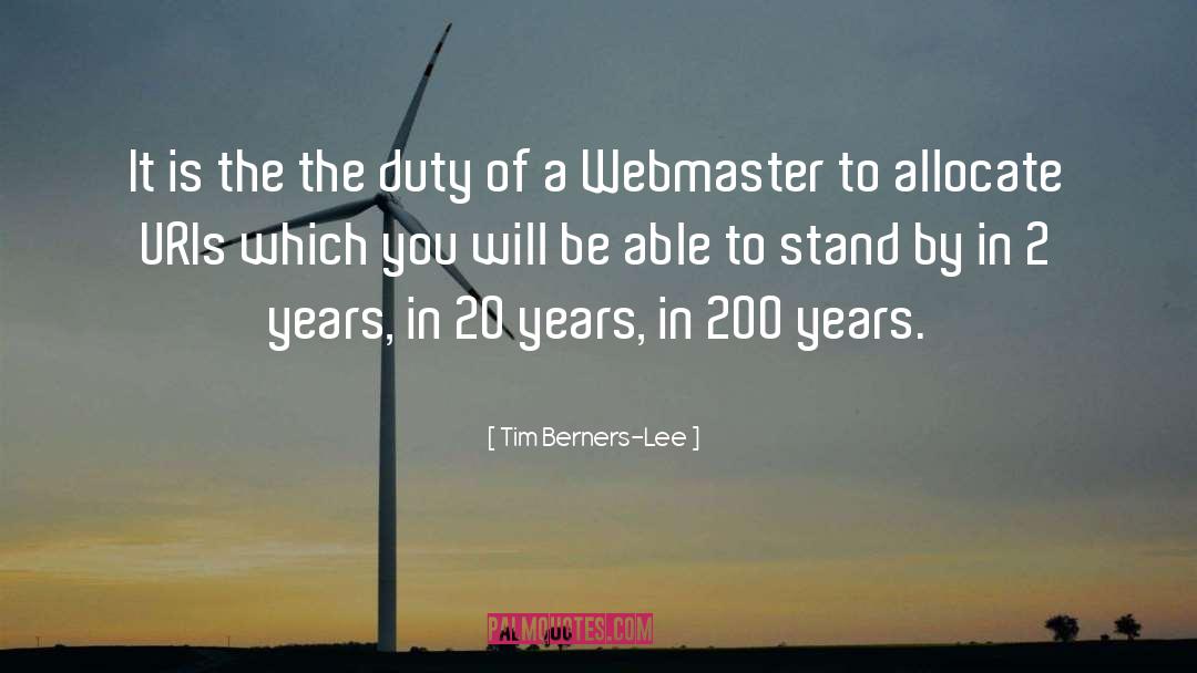 20 Years quotes by Tim Berners-Lee