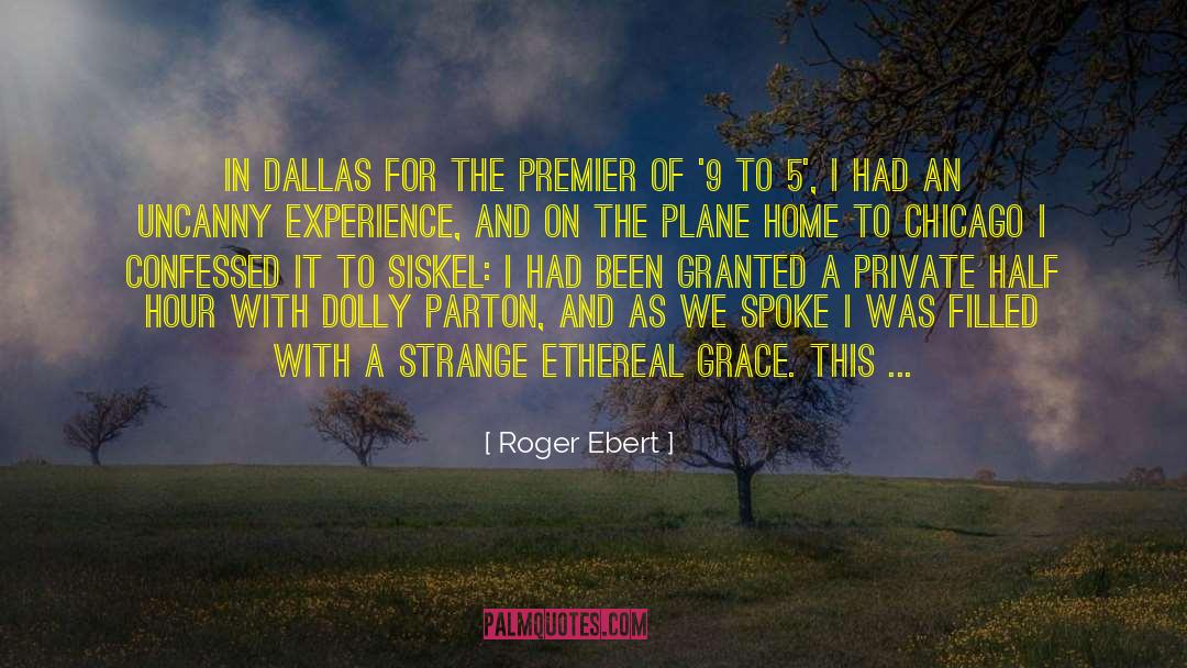 2003 Interview quotes by Roger Ebert