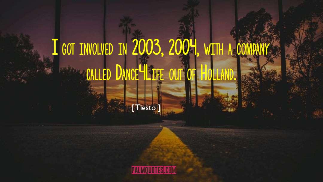 2003 quotes by Tiesto