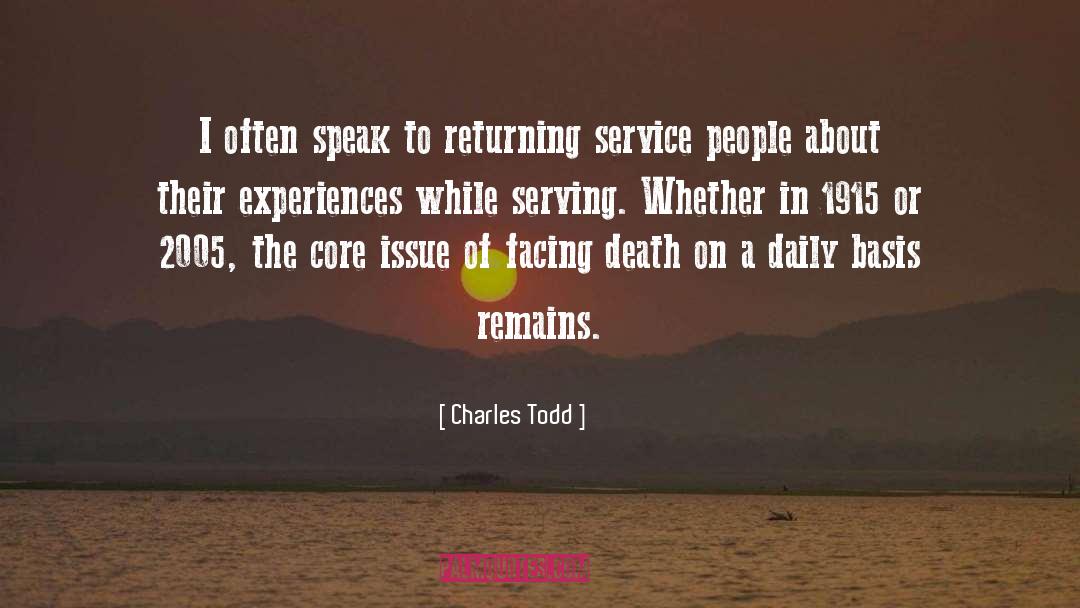 2005 quotes by Charles Todd