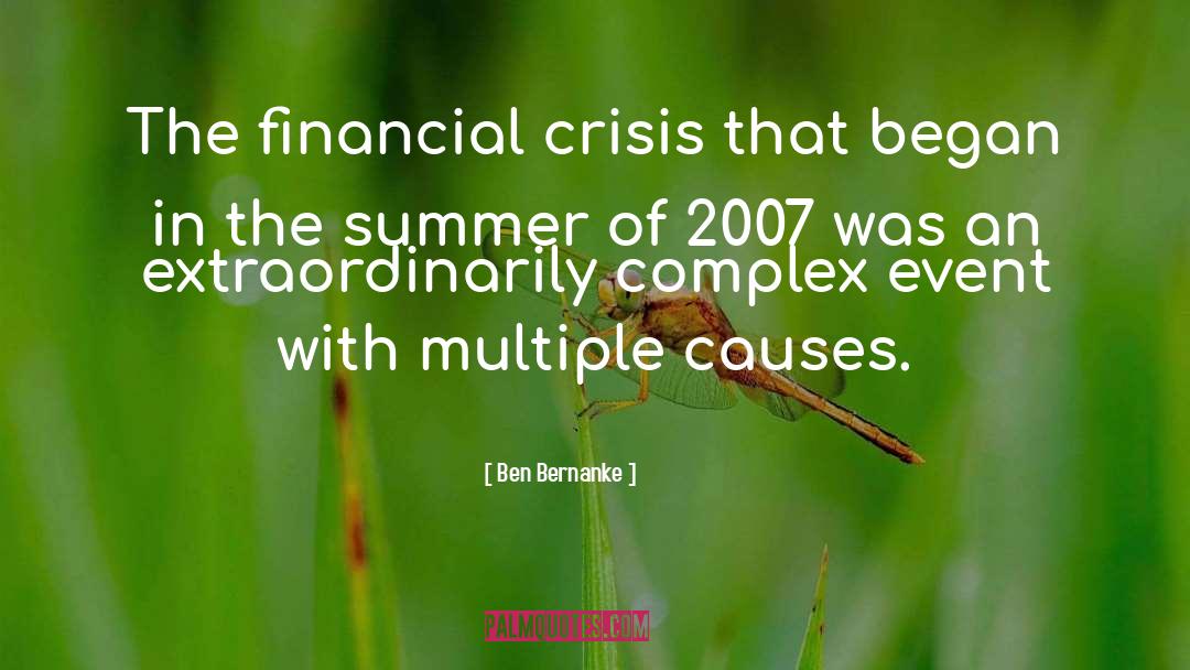 2007 quotes by Ben Bernanke