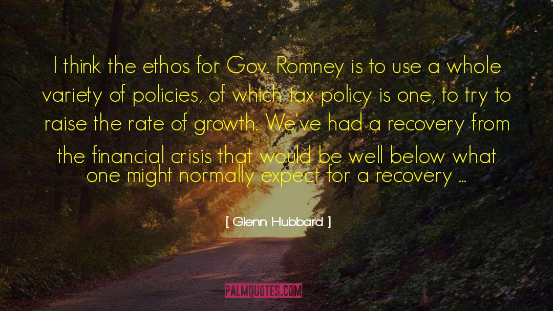 2008 Financial Crisis quotes by Glenn Hubbard