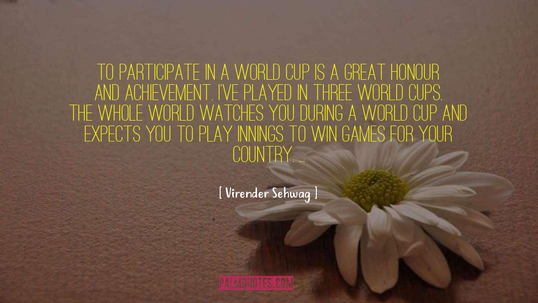 2010 Fifa World Cup quotes by Virender Sehwag