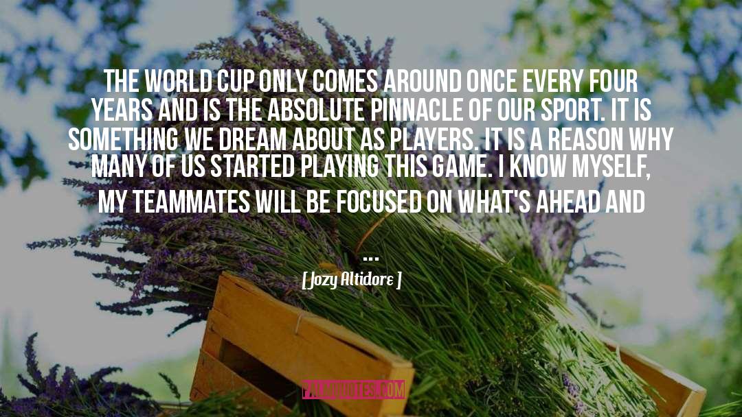 2011 Cricket World Cup quotes by Jozy Altidore