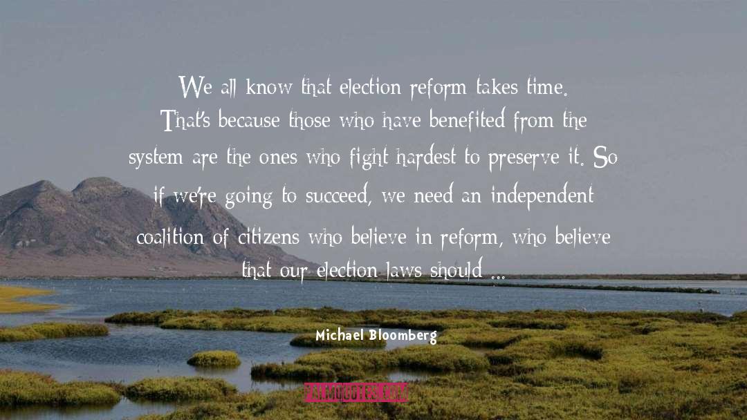 2012 Election quotes by Michael Bloomberg