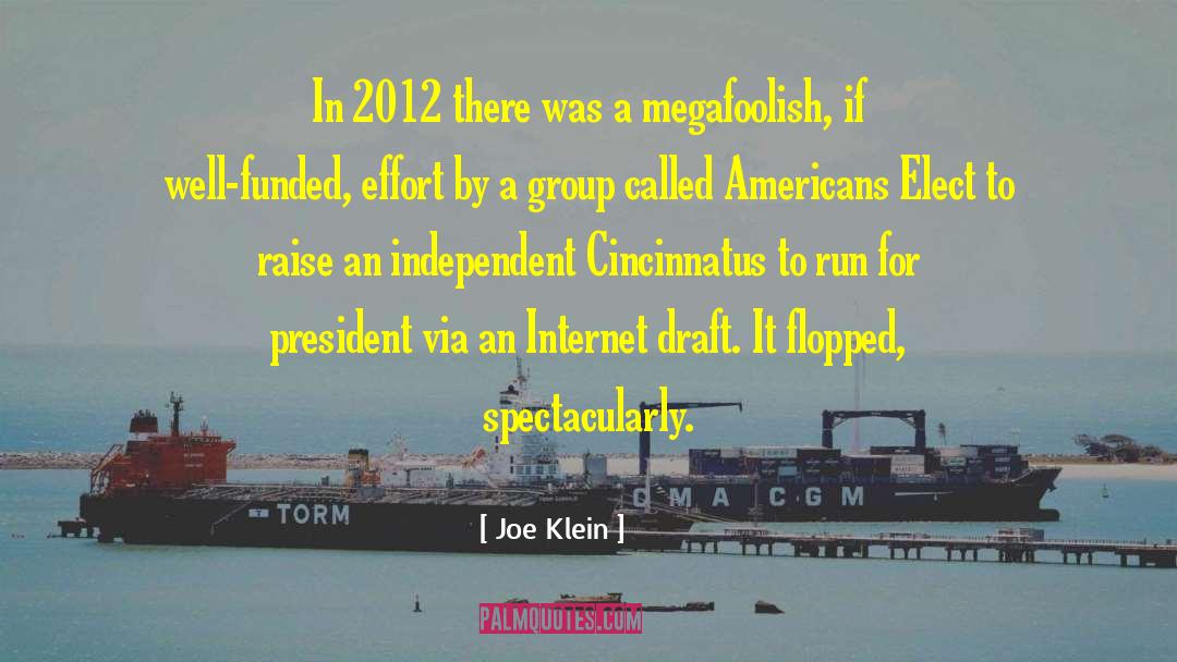 2012 Ema quotes by Joe Klein