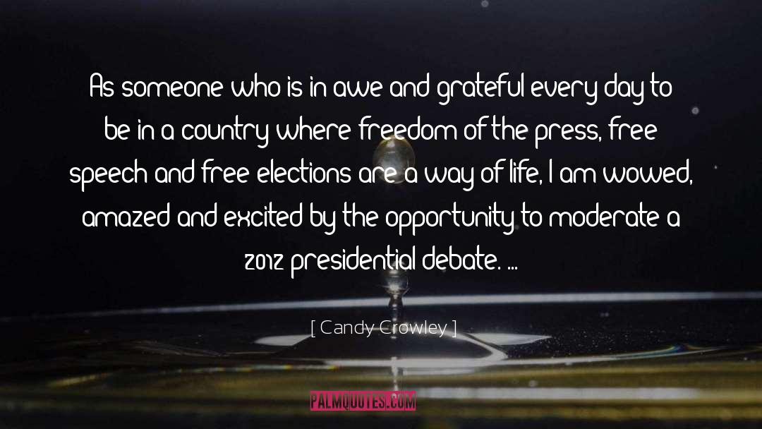 2012 Presidential Debates quotes by Candy Crowley