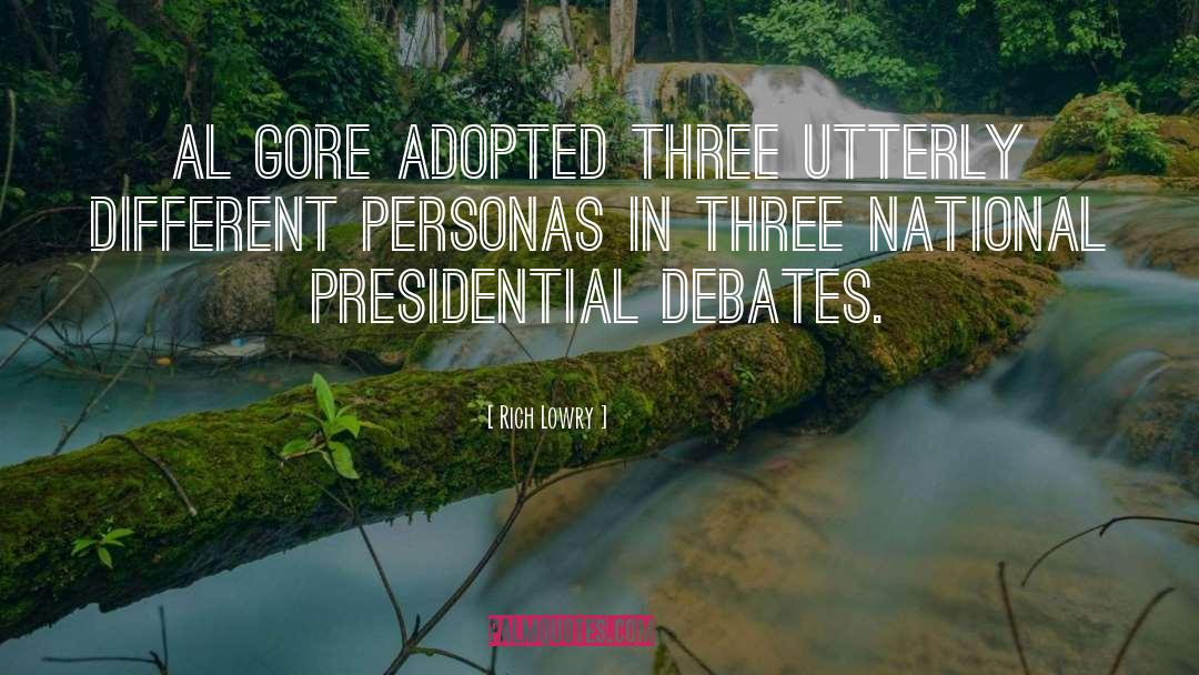 2012 Presidential Debates quotes by Rich Lowry