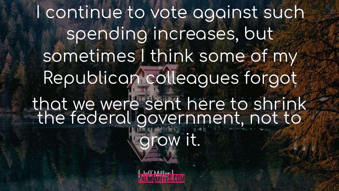 2012 Vote quotes by Jeff Miller