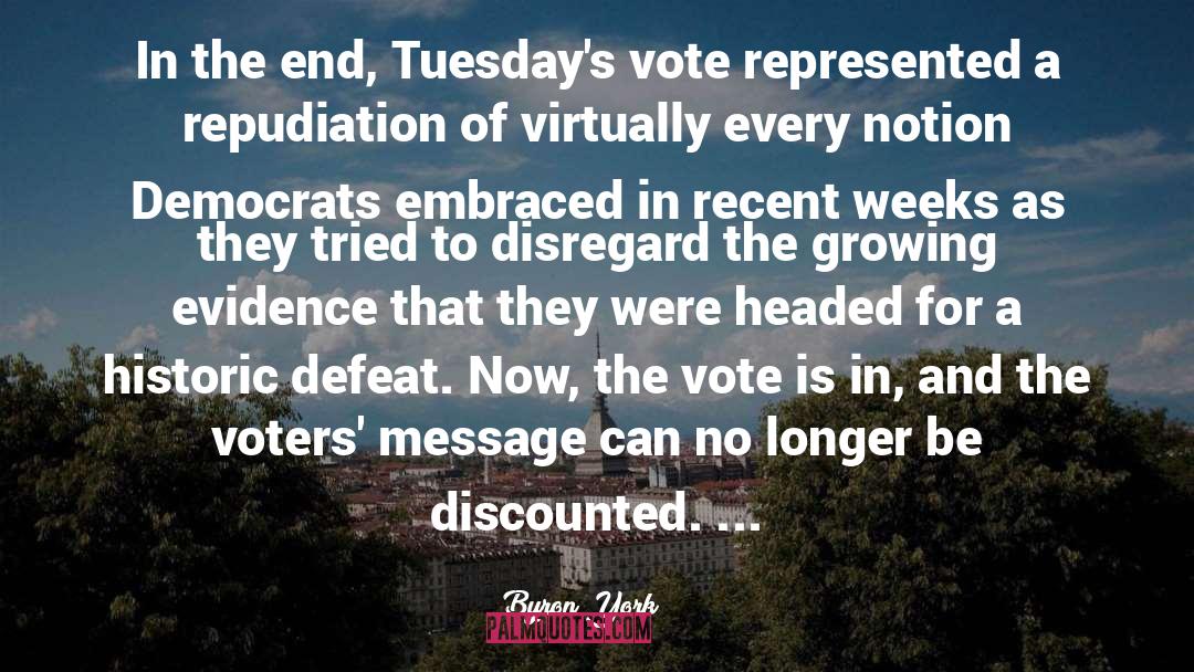 2012 Vote quotes by Byron York