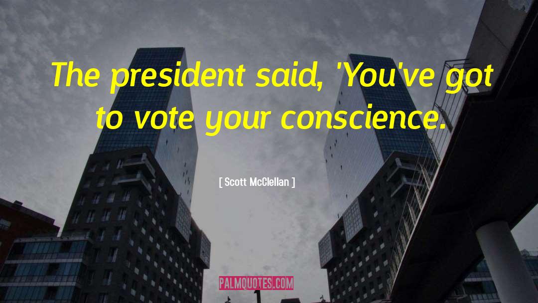 2012 Vote quotes by Scott McClellan