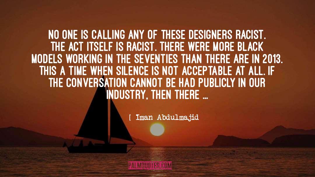 2013 quotes by Iman Abdulmajid