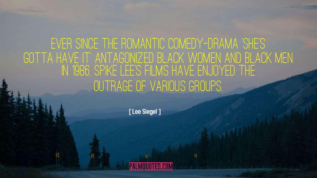 2013 Romantic Comedy quotes by Lee Siegel