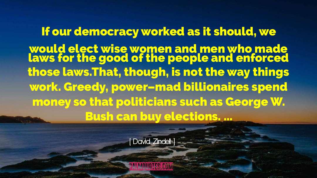 2016 Elections quotes by David Zindell