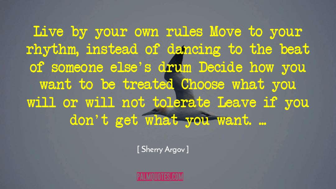 202d Drum quotes by Sherry Argov