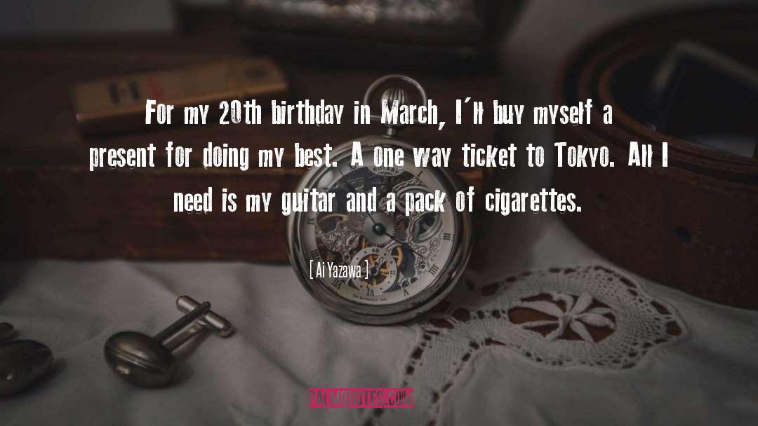 20th Birthday quotes by Ai Yazawa