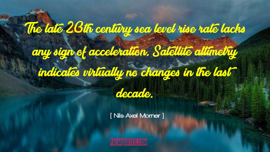 20th Century Austria quotes by Nils-Axel Morner