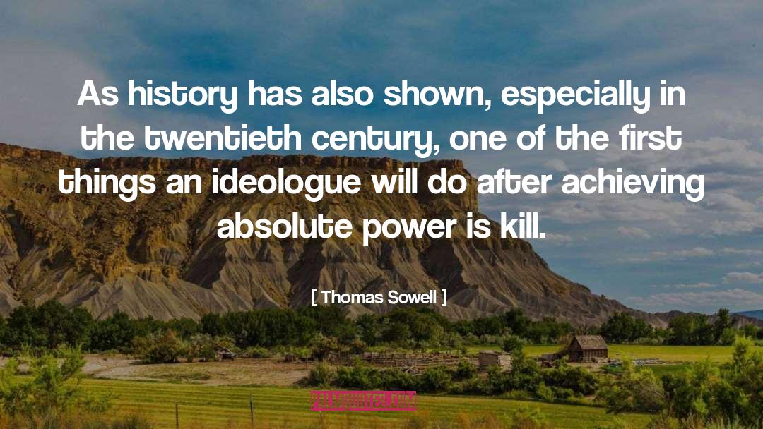 20th Century History quotes by Thomas Sowell