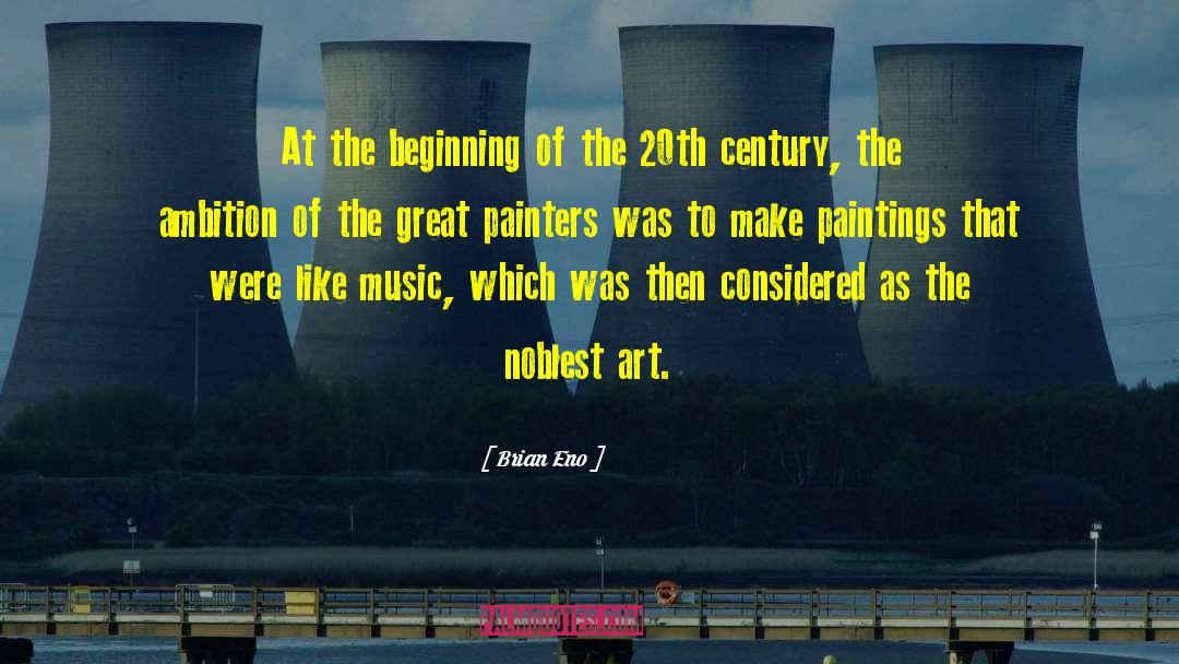 20th Century Literature quotes by Brian Eno