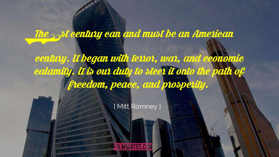 21st Century Leadership quotes by Mitt Romney