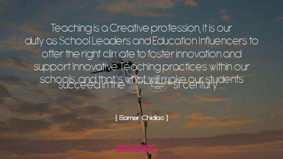 21st Century Leadership quotes by Samer Chidiac