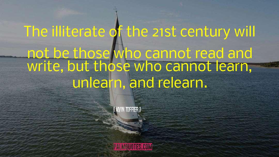 21st Century Leadership quotes by Alvin Toffler