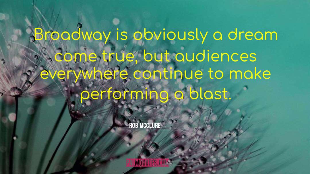 2342 Broadway quotes by Rob McClure