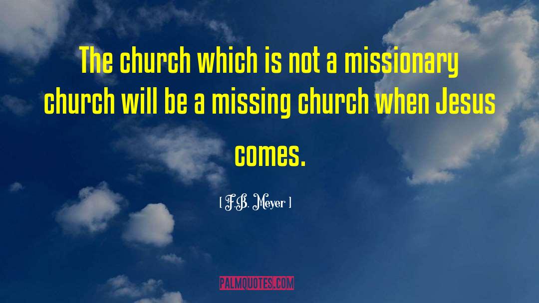 242 Church quotes by F.B. Meyer