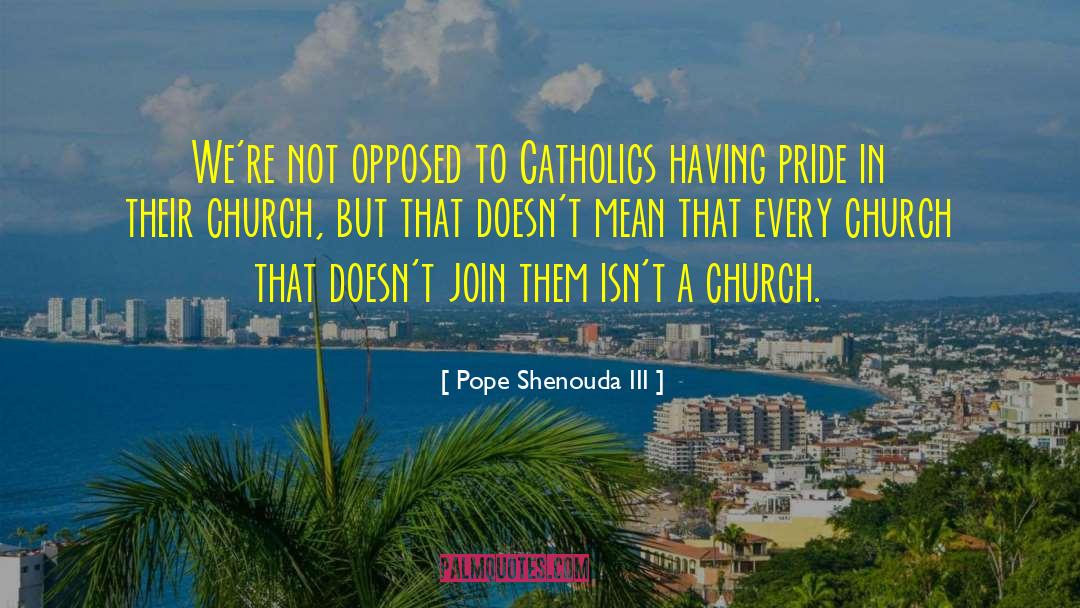 242 Church quotes by Pope Shenouda III