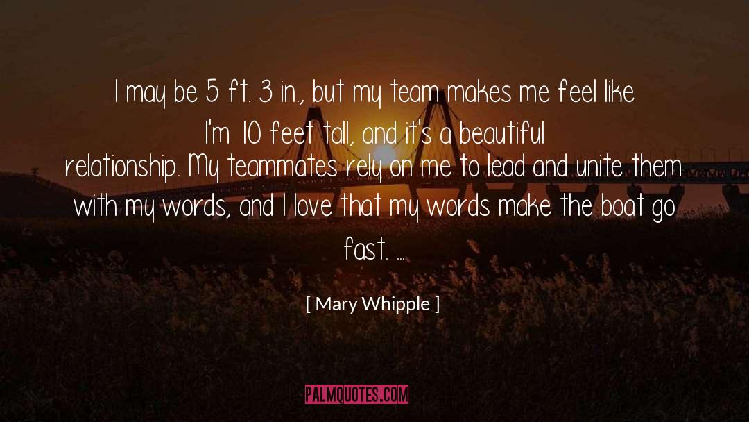 25 Ft To Meters quotes by Mary Whipple