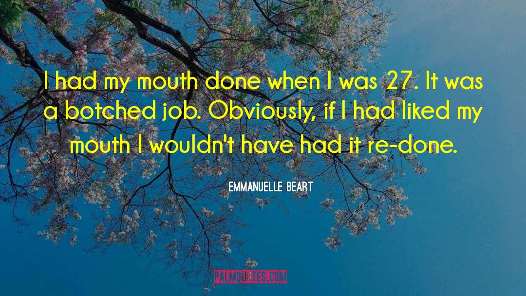 27 quotes by Emmanuelle Beart