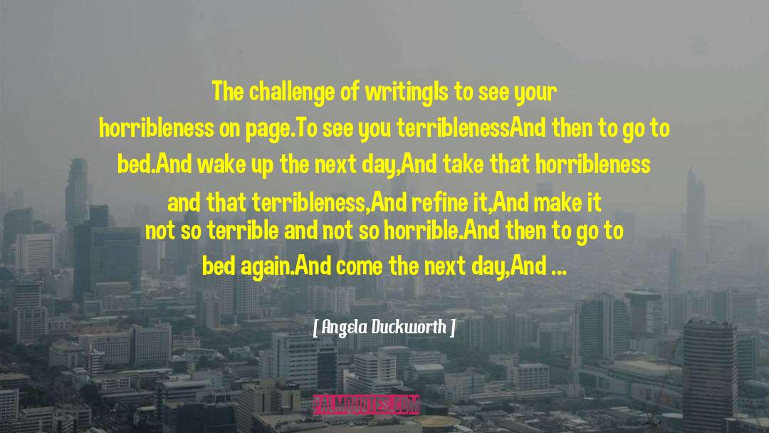 28 Day Challenge quotes by Angela Duckworth