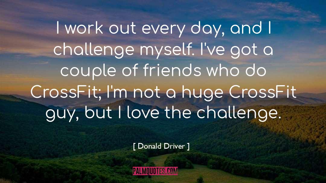 28 Day Challenge quotes by Donald Driver