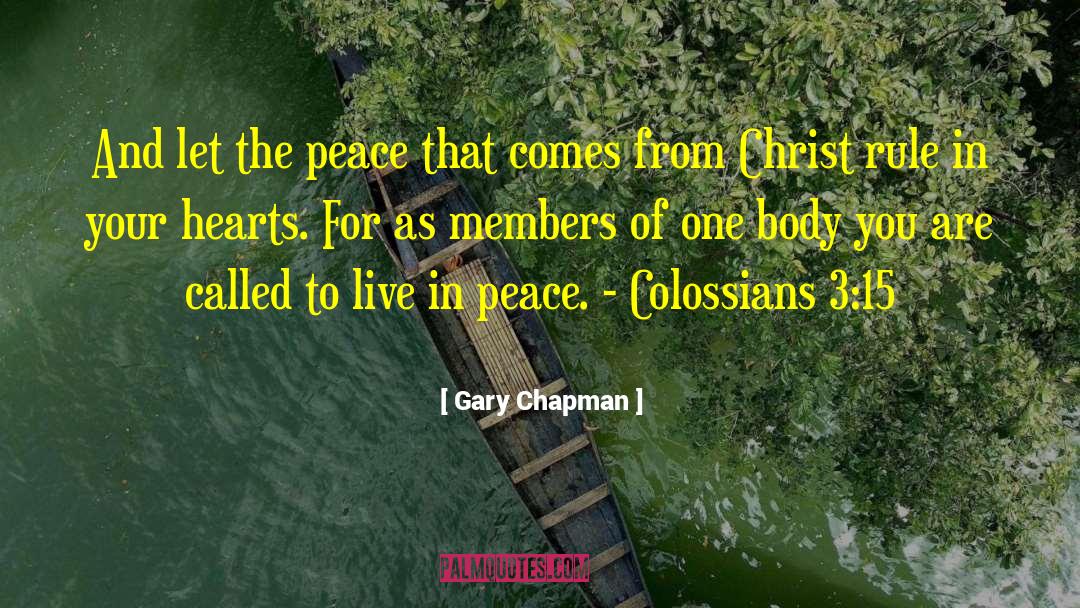 3 15 quotes by Gary Chapman