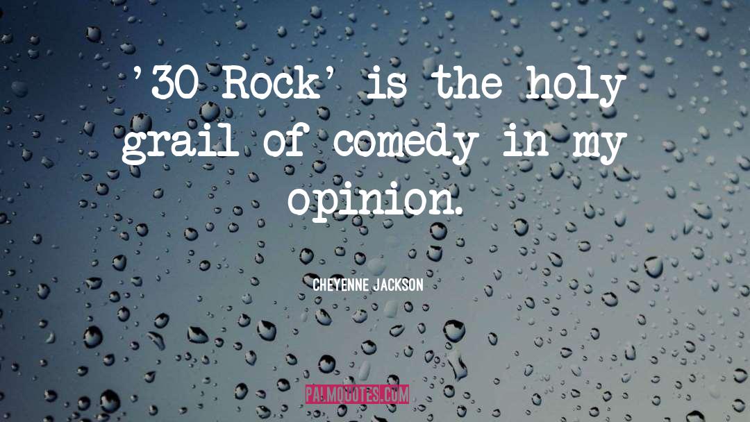 30 Rock quotes by Cheyenne Jackson